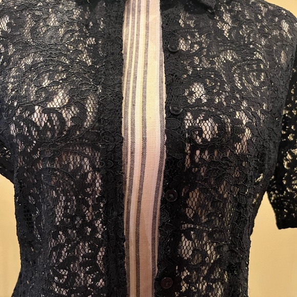EXPRESS Lace Blouse/Top - Picture 3 of 3